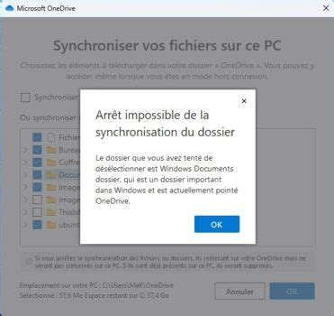 OneDrive choisir les dossiers à synchroniser malekal