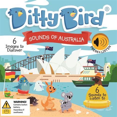 Ditty Bird Book - Sounds of Australia | Cambrelle's