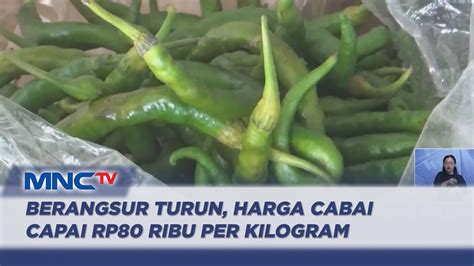 Harga Cabai Rawit Di Pasar Tradisonal Klaten Turun Menjadi Rp Ribu