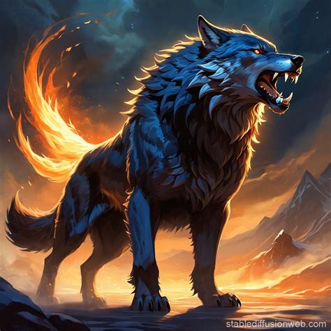 wolf mythology and symbolism Prompts | Stable Diffusion Online