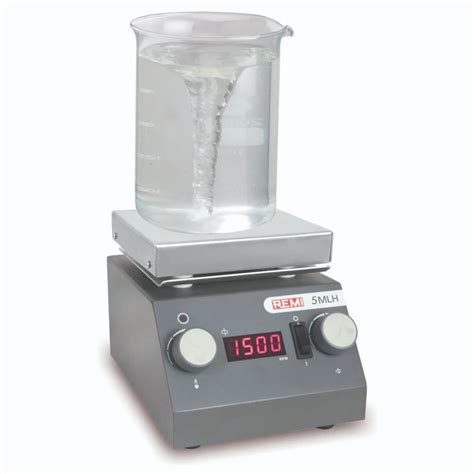 REMI 5 MLH Magnetic Stirrers With Hotplate Stirrer Cum Hot Plate At 12500 Magnetic Stirrer