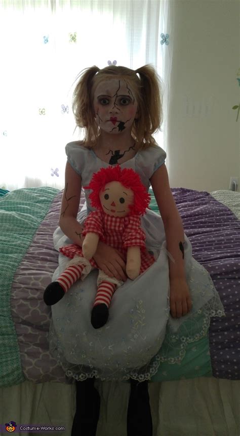 Broken Porcelain Doll Girls Halloween Costume Mind Blowing Diy Costumes