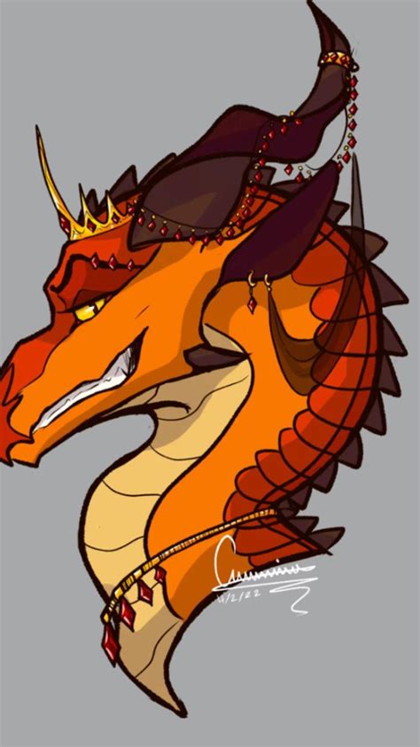 Queen Scarlets Arena Wings Of Fire Dragons Wings Of Fire Fire Art