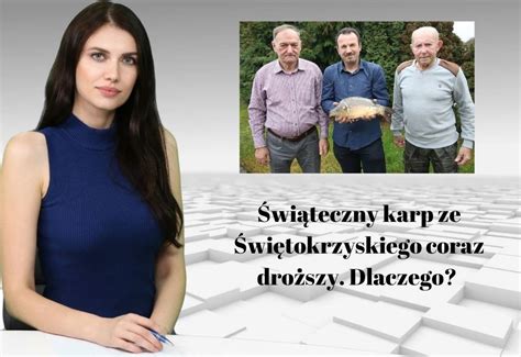 WIADOMOŚCI ECHA DNIA Świąteczny karp ze Świętokrzyskiego coraz droższy