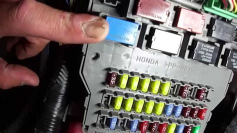 Honda Accord Main Relay Location