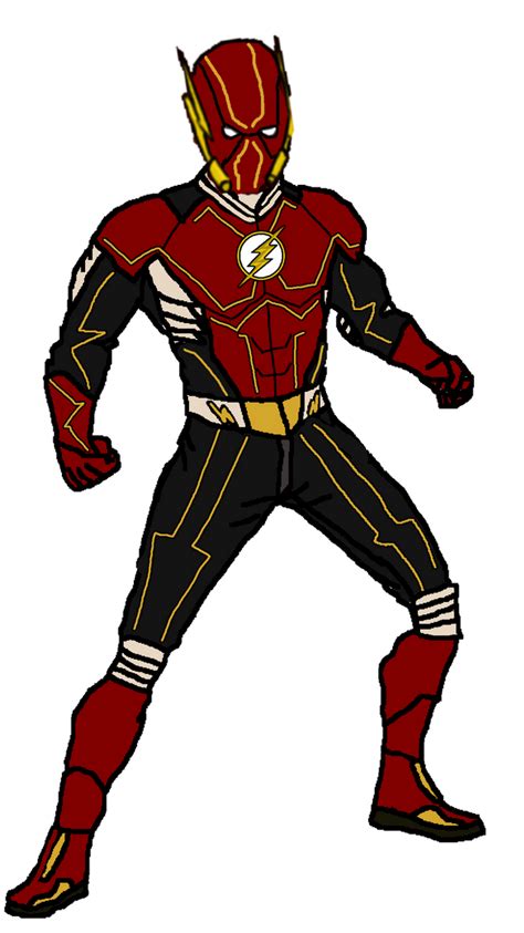 The Flash Barry Allen By Spiderbyte64 On Deviantart