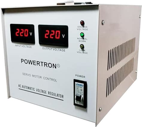 Powertron Regulador De Voltaje Kva Volts Bif Sico Amazon Mx