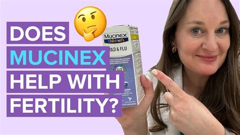 Can Mucinex In Cold Medicine Help You Get Pregnant What You Should