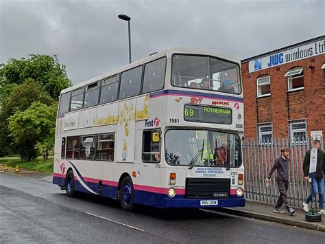 First South Yorkshire 2120 Kku 120w Eastwood Rotherham Flickr