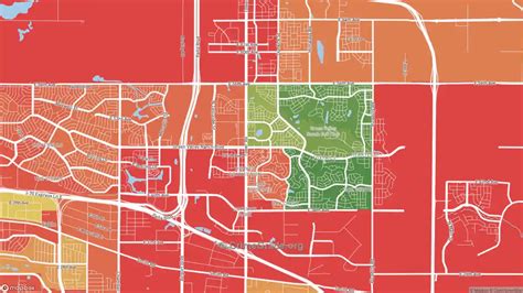 The Safest And Most Dangerous Places In Gateway Green Valley Ranch