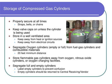 Compressed Gas Cylinder Safety Ppt Download