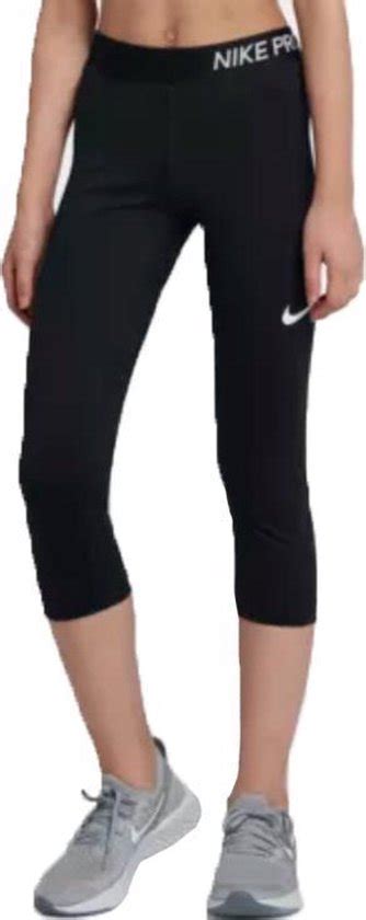 Nike Pro Capri Tight Meisjes Sportbroek Performance Maat S Unisex