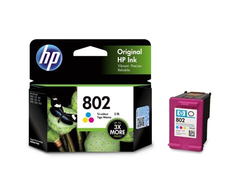 HP 802 Tri Color Original Ink Cartridge HP Store India