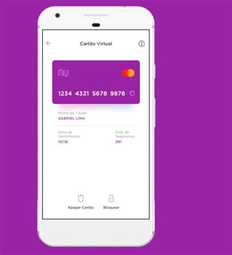 Nubank Lança Cartão Virtual Para Compras Online Cartão A Crédito