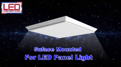 How To Install Surface Mounted LED Panel Light YouTube