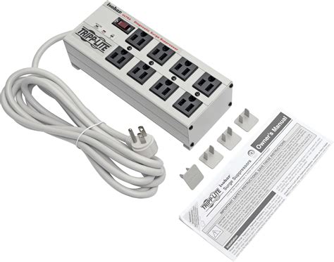 Tripp Lite Isobar8ultra 8 Outlet All Metal Housing Isobar Surge Protector W 12 Foot Cable