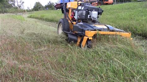 Mowing Tall Thick Grass 17 Cub Cadet Cc 800 Youtube