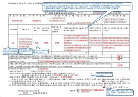 令和6年4月からの裁量労働制に係る省令・告示の改正 各種様式記載例を公表 ソラーレ社会保険労務士法人 品川区