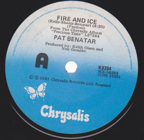 Pat Benatar - Fire And Ice (1981, Vinyl) | Discogs