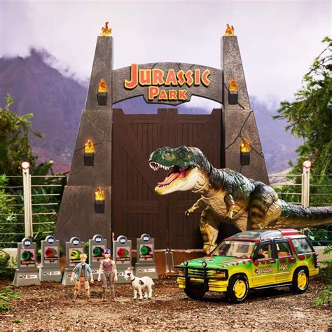 Mattel Crowdfunding Jurassic Park: The Gates Playset