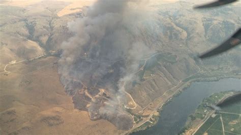 Chelan Wildfire Evacuations Remain Despite Rain