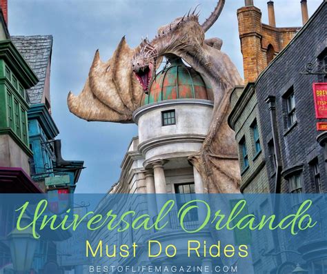 Rides at Universal Orlando: Your Must Do Rides at Universal - Best of ...