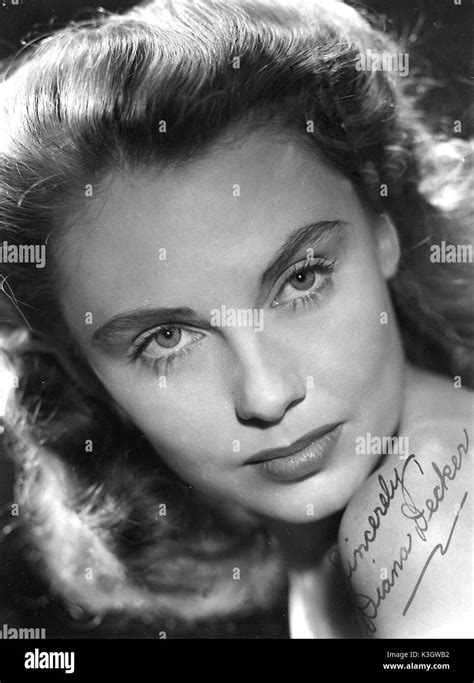 DIANA DECKER Actress Stock Photo - Alamy
