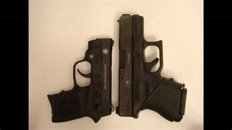 Bodyguard 380 Vs Glock 26 Smith Wesson BG380 Conceal Carry EDC