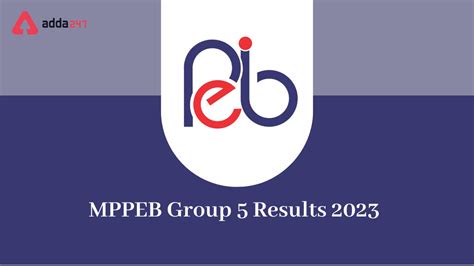 Mppeb Group Result Out Cut Off Marks And Toppers List