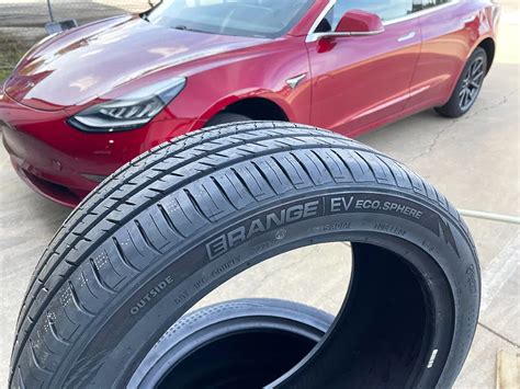 Erange Ev Tires Tested On Tesla Model