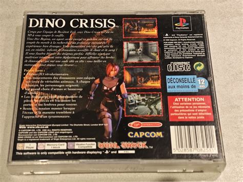 Dino Crisis Sony Ps1 Playstation 1 Slim Ps2 Ps3 Ebay