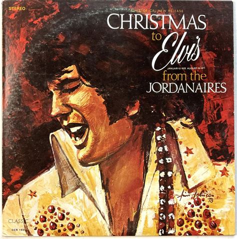 【目立った傷や汚れなし】激レア エルビスプレスリー レコード Lp The Jordanaires Christmas To Elvis