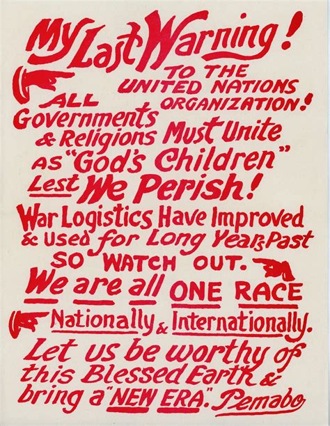 My Last Warning! | Pemabo, Peter Mason Bond