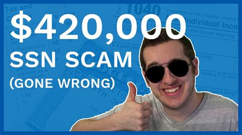 420 000 Social Security Scam Gone Wrong Youtube