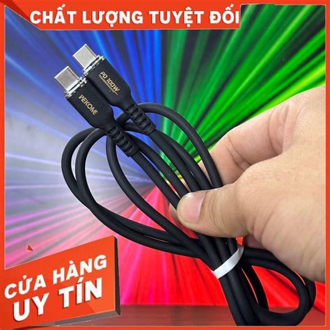 Cáp sạc nhanh WEKOME WDC 11 C C sạc nhanh 100w Shopee Việt Nam