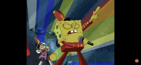 Spongebob singing “Sweet Victory” in Band Geeks is wearing his Best ...