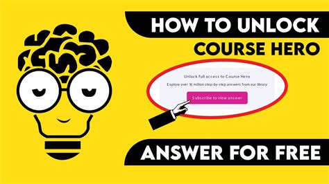 How To Unlock Course Hero Answer For Free Unblur Trick