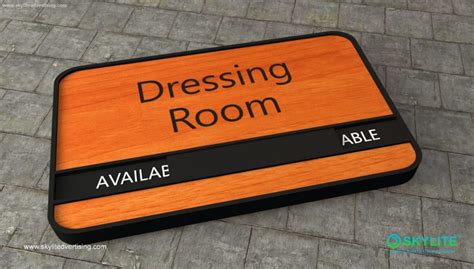 Dressing Room Signs | Skylite Advertising Studio Co., Inc.