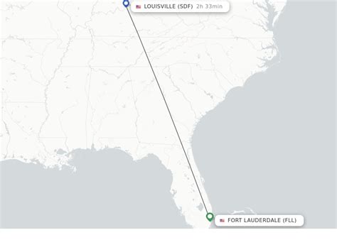 Direct Non Stop Flights From Fort Lauderdale To Louisville