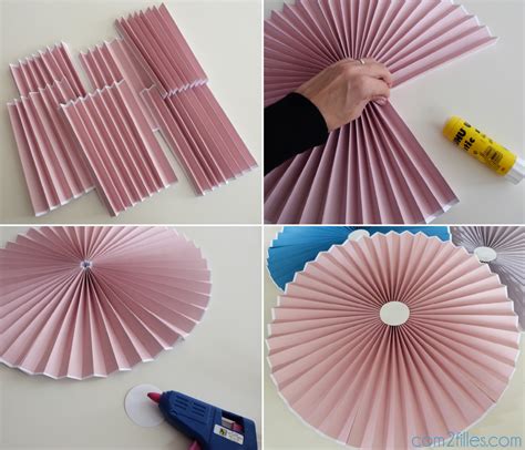 Diy Le Tuto Des Rosaces En Papier Niveau Facile