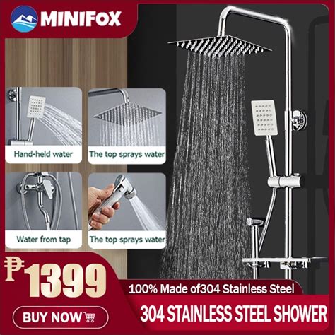 Bathroom Shower Set Stainless In Shower Set With Faucet Hot And Cold Shower Shower Head