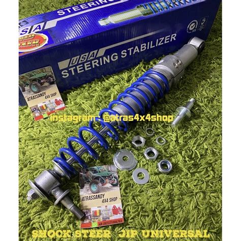 Jual Shock Sok Stir Steer Jimny Taft Hardtop Vitara Universal Jip Shok