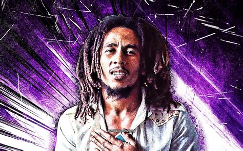 Bob Marley Grunge Art Jamaican Musician Music Stars Jamaican