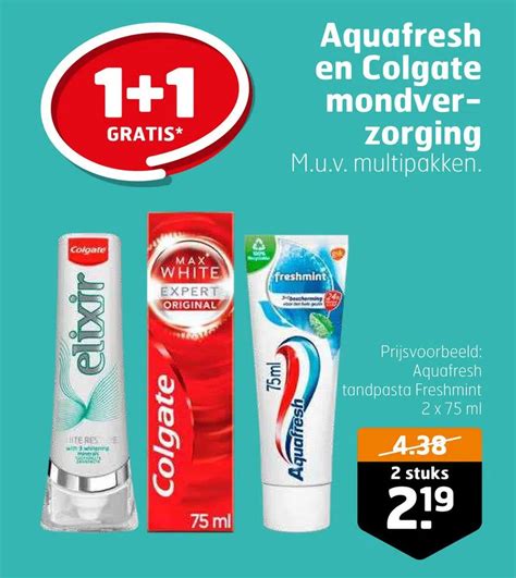 Aquafresh En Colgate Mondverzorging Aanbieding Bij Trekpleister