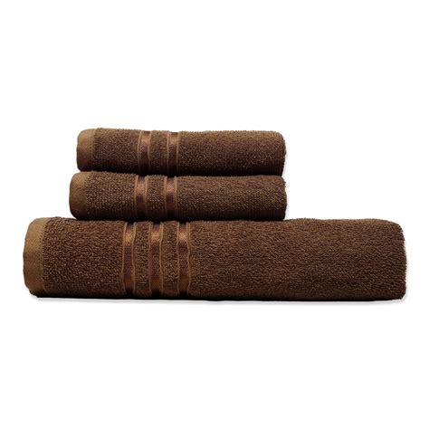 Trident Towels For Bath 3 Pcs Towel Set 1 Bath Towel 2 Hand Towels