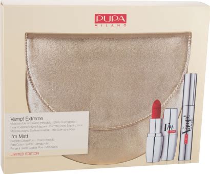 Pupa Vamp Extreme Mascara 010 Extra Black & Lipstick | Skroutz.gr