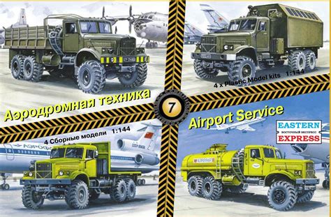 Kampfgruppe 1/144: 1/144 Airport Service Sets 6 & 7 - Eastern Express