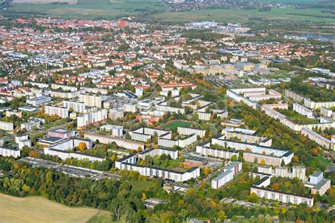 Hansestadt Greifswald Aus Der Vogelperspektive Stadtansicht Der