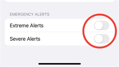 Comment D Sactiver Les Alertes D Urgence Du Gouvernement Sur Iphone