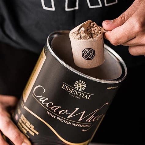 Cacao Whey G Muito Mais Sabor Essential Nutrition